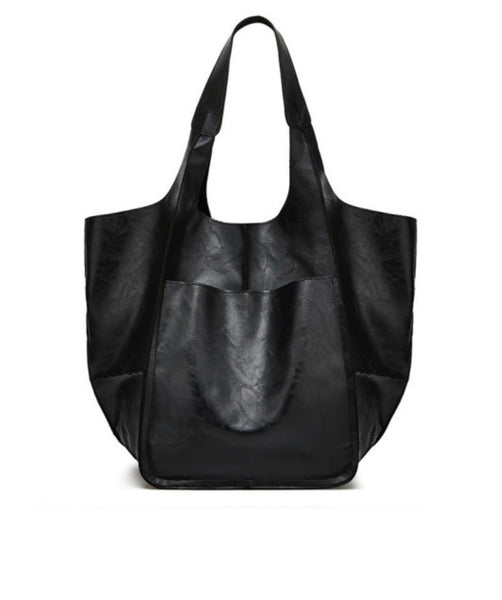 Carry-It-All Oversized Tote - Black
