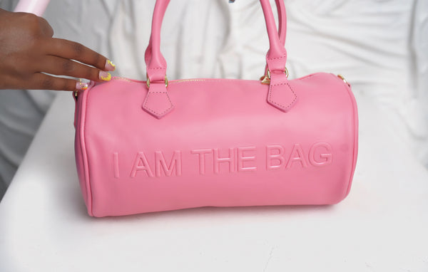 RD “I AM THE BAG” Cylinder Bag - Bubble Gum