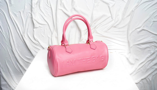 RD “I AM THE BAG” Cylinder Bag - Bubble Gum
