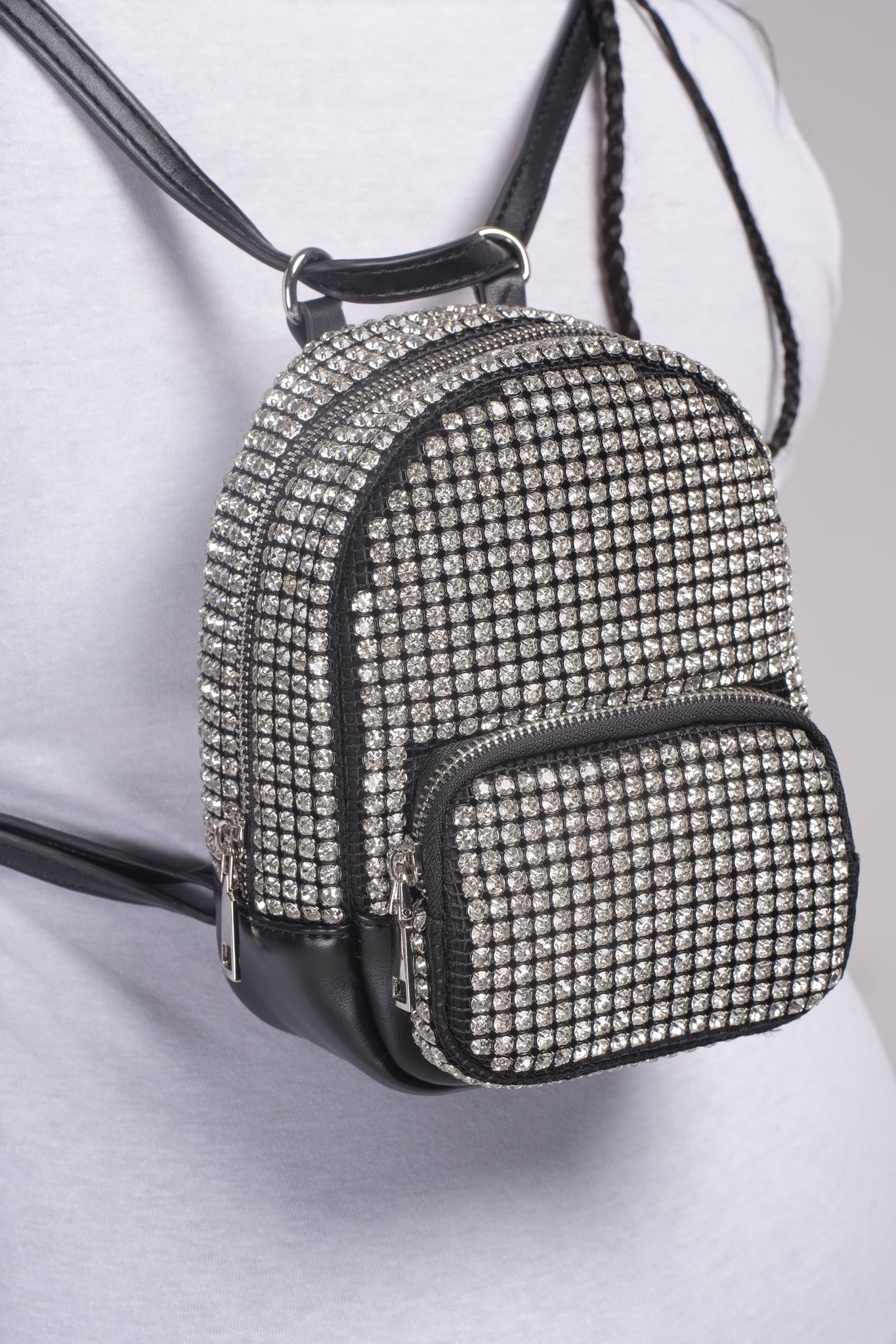 Rhinestone Mini Backpack – Raquel Denise Handbag Boutique Rhinestone Mini Backpack – Raquel Denise Handbag Boutique