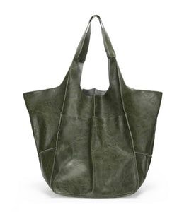 Carry-It-All Oversized Tote - Hunter Green