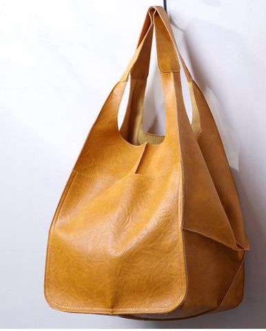 Carry-It-All Oversized Tote - Mustard