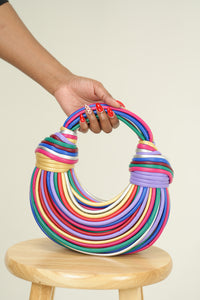 Dimensional Handbag - Colorful