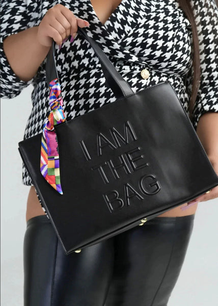 RD “I AM THE BAG” Handbag Tote ™️ - Apple Red