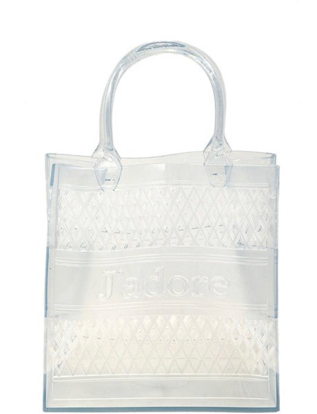 J’Adore “I Love” Jelly Bag - Clear