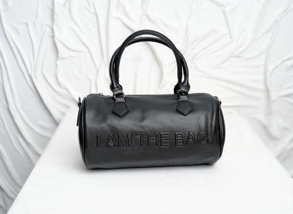 RD “I AM THE BAG” Cylinder Bag - Black