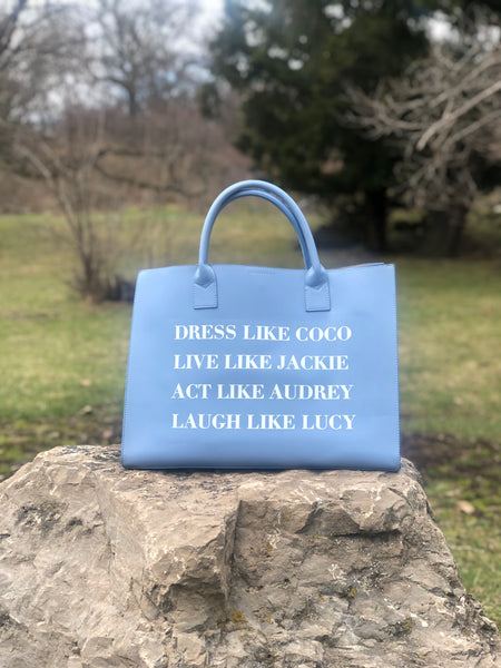 Dress Like Coco Vegan Handbag Tote - Camel.